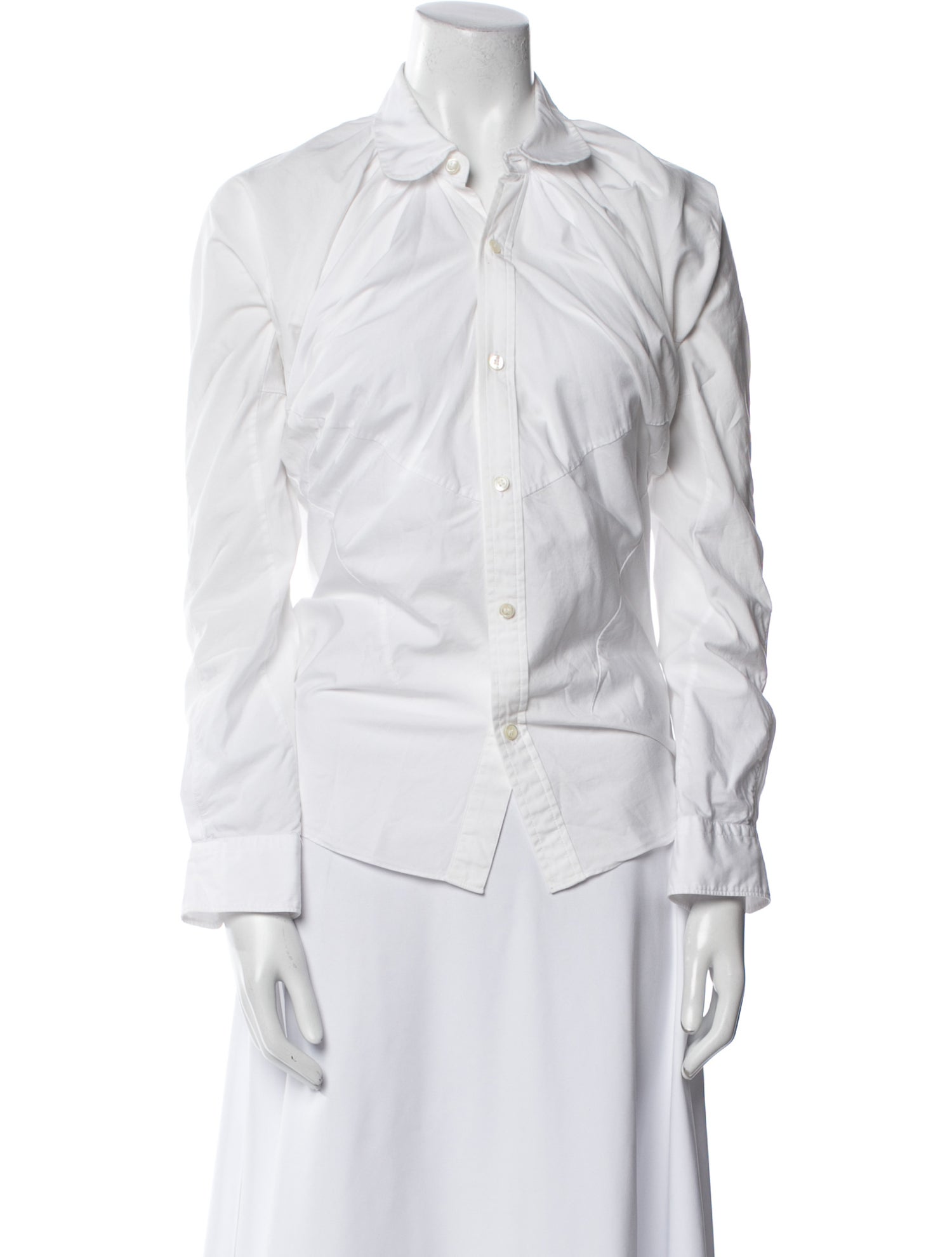 Junya Watanabe Comme des Garçons Long Sleeve Button-Up Top