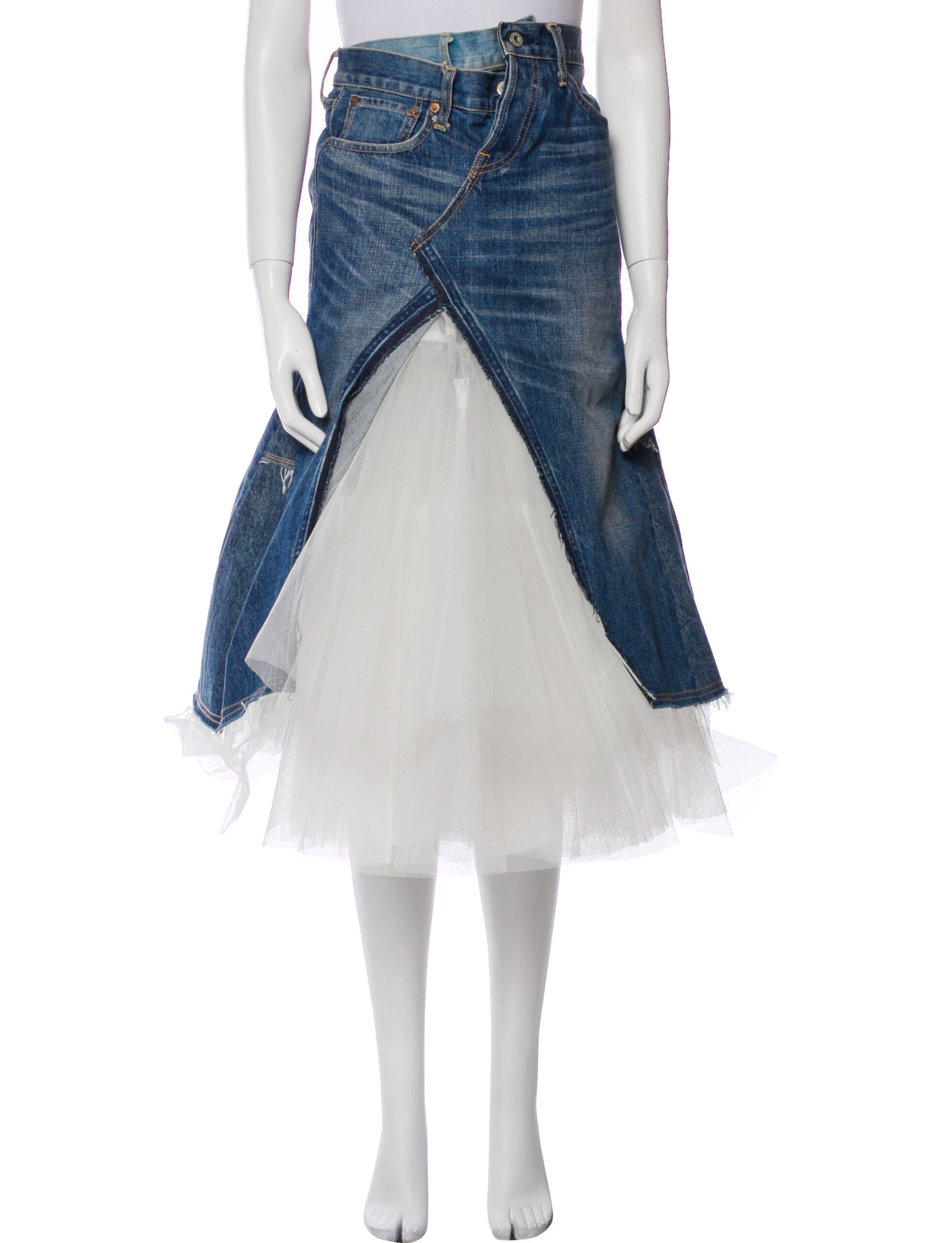 Junya Watanabe Comme des Garçons Knee-Length Skirt