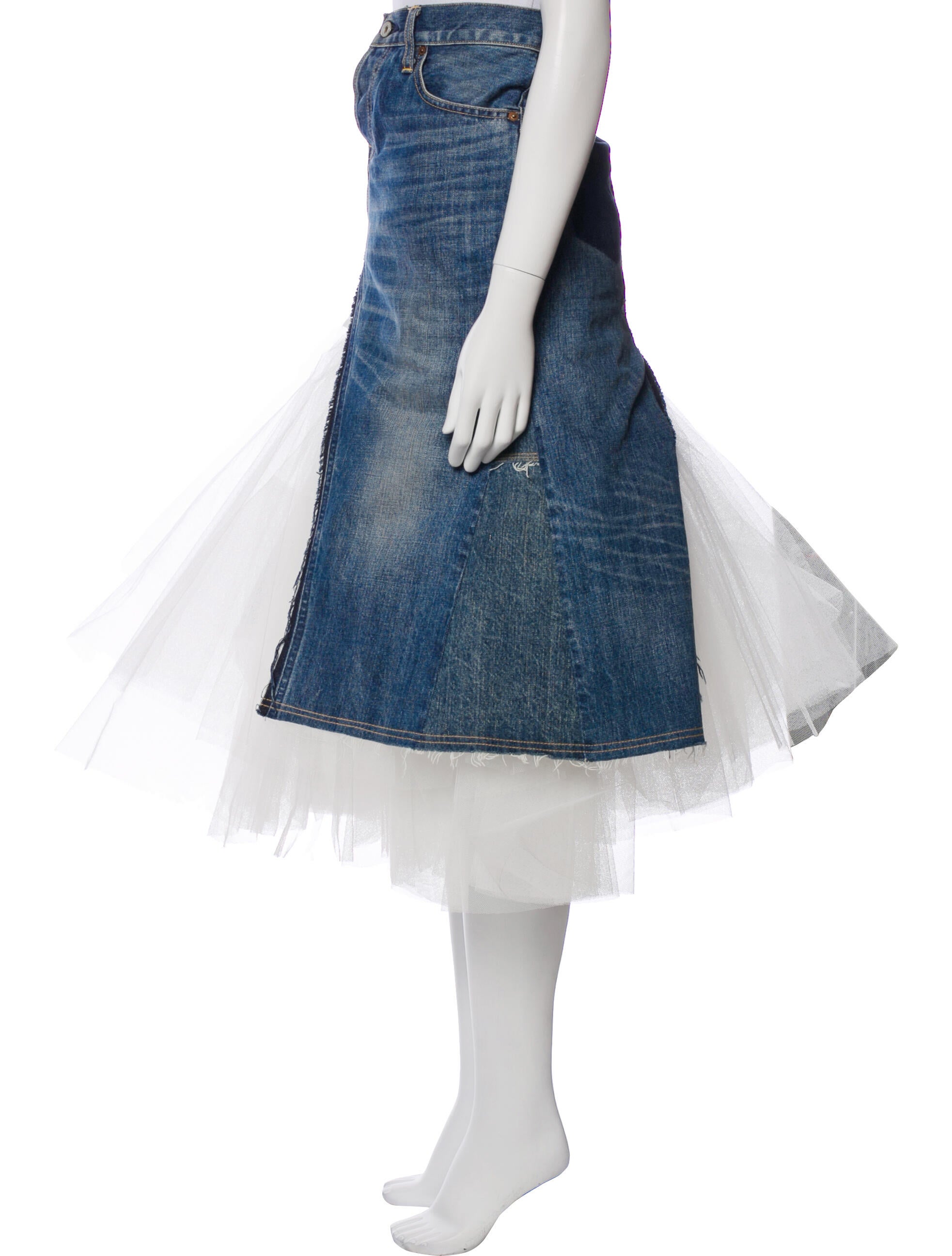 Junya Watanabe Comme des Garçons Knee-Length Skirt
