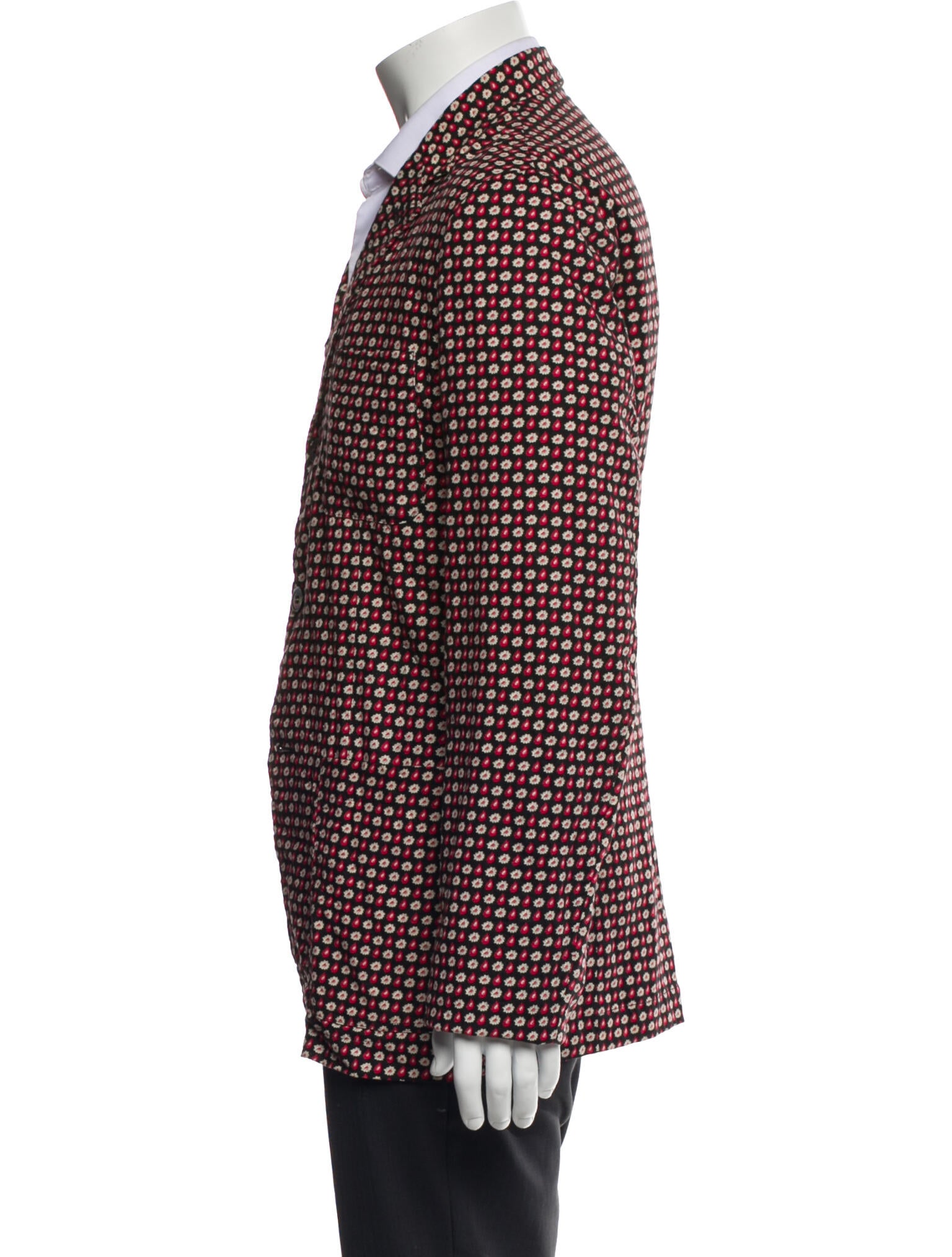 Junya Watanabe Comme des Garçons Floral Print Sport Coat