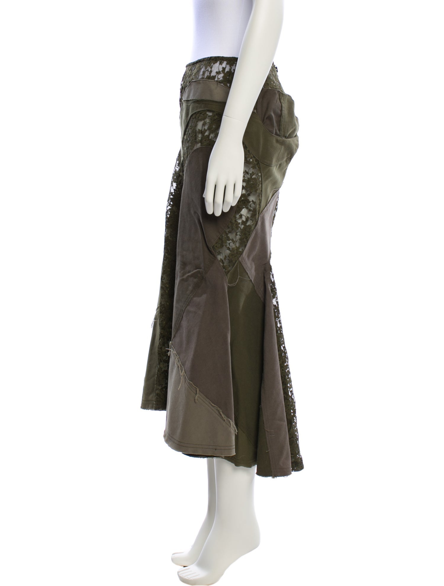 Junya Watanabe Comme des Garçons Vintage Midi Length Skirt