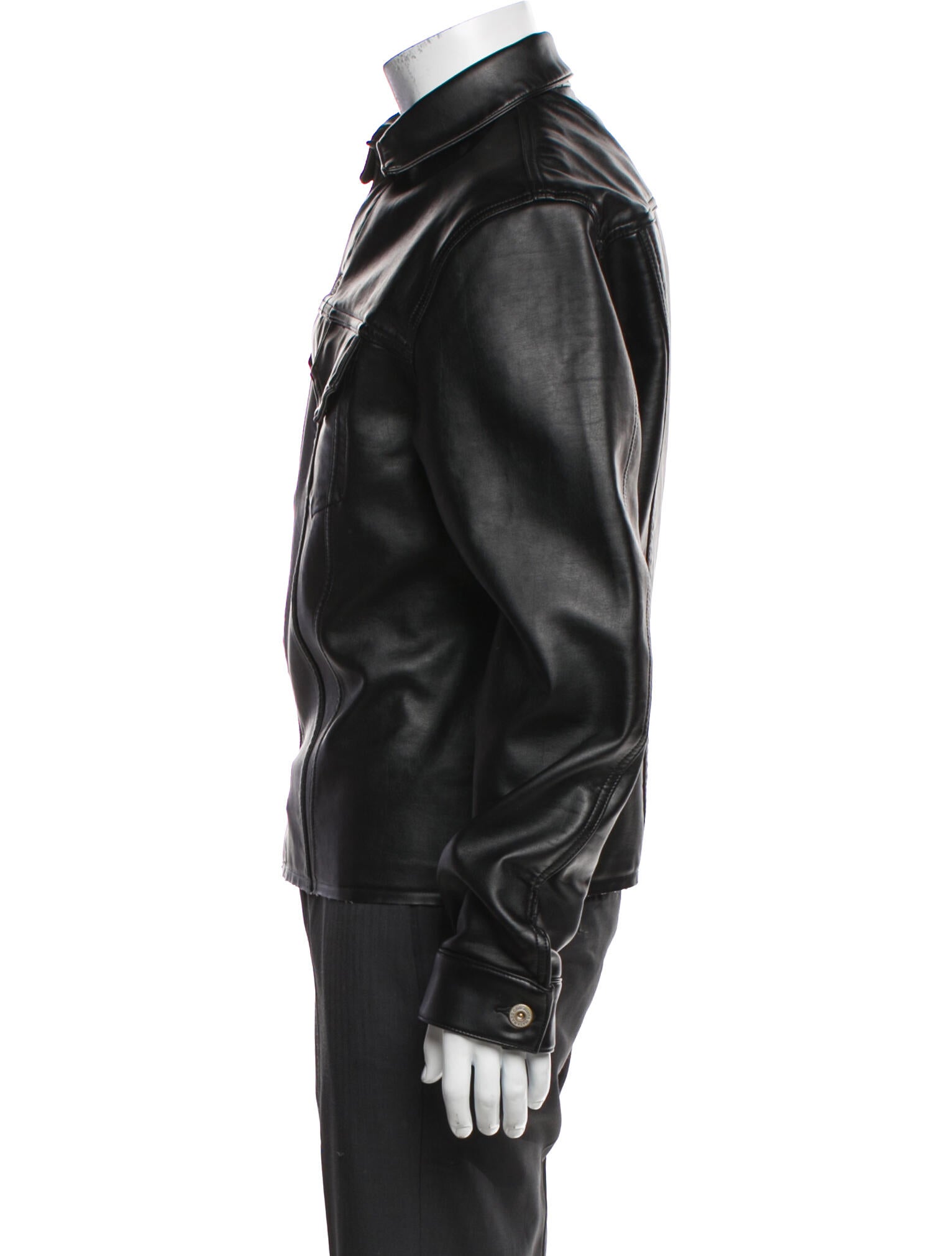 Junya Watanabe 2023 Vegan Leather Denim Jacket w/ Tags
