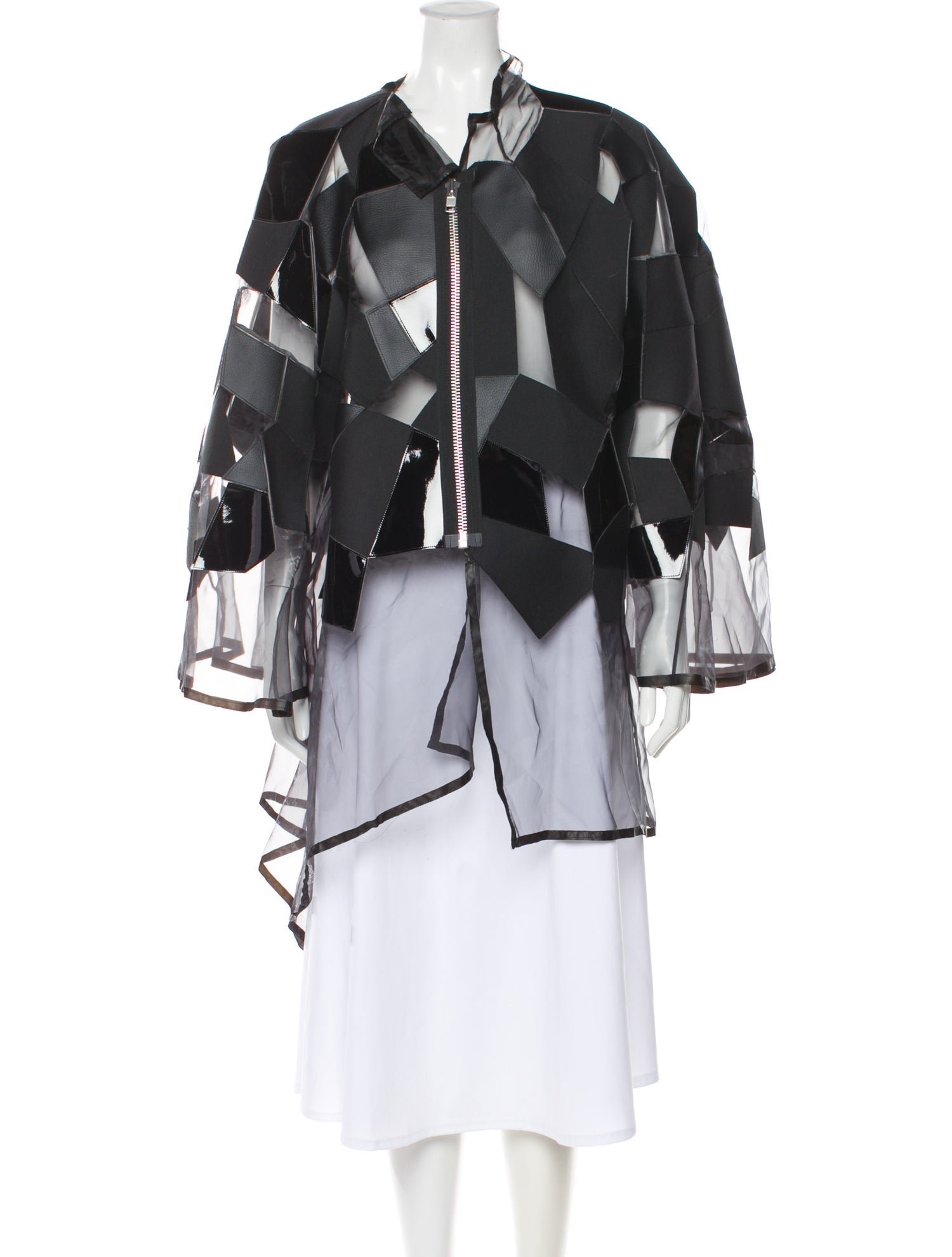 Junya Watanabe Comme des Garçons Colorblock Pattern Coat