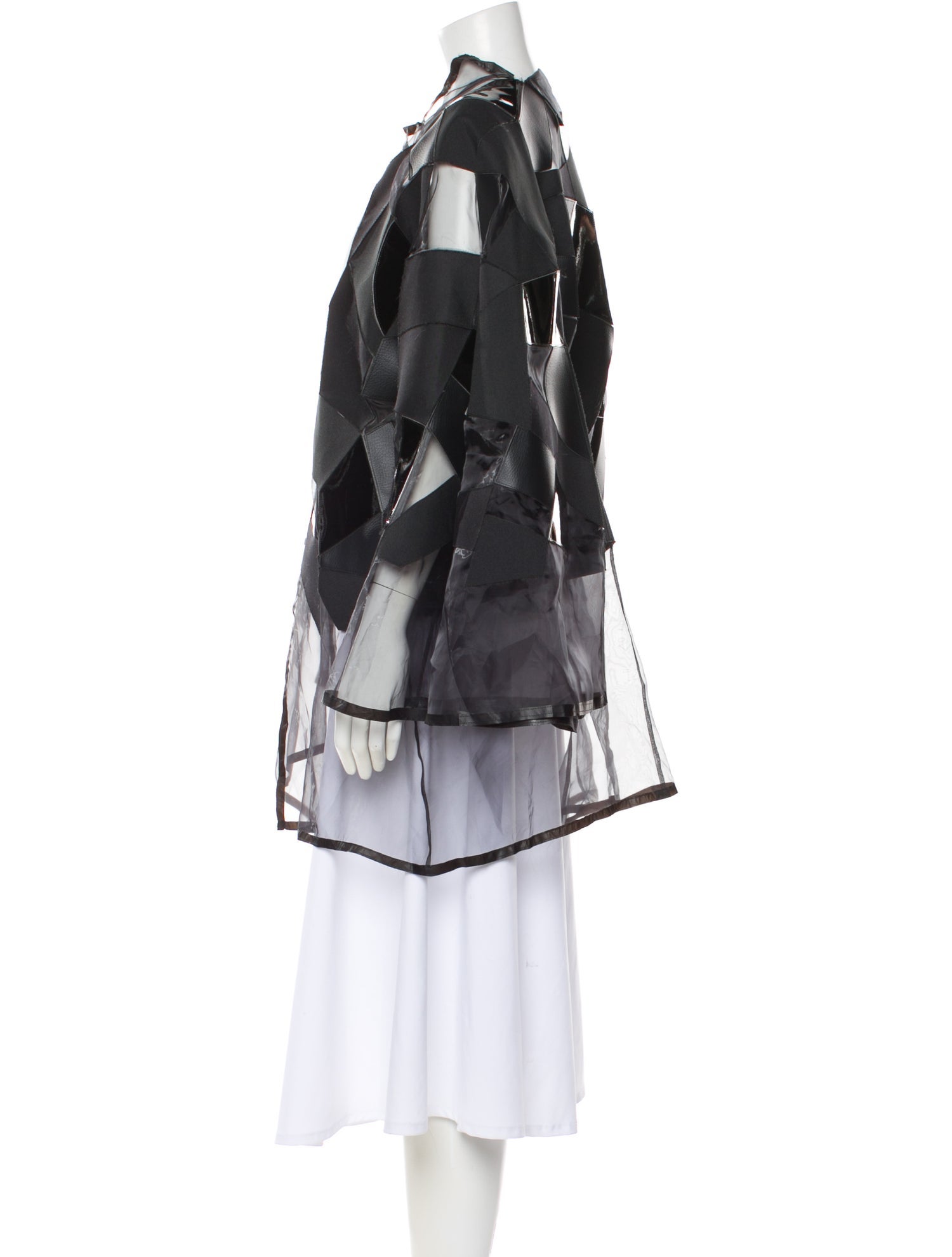 Junya Watanabe Comme des Garçons Colorblock Pattern Coat