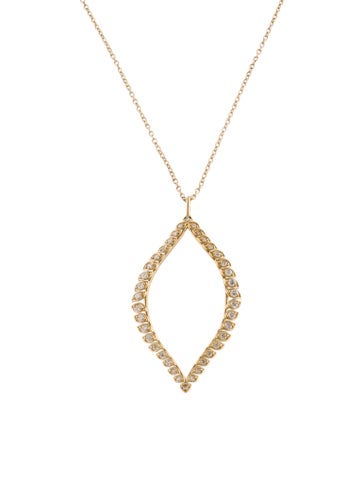 Jamie Wolf Pendant Necklace 18K Diamond