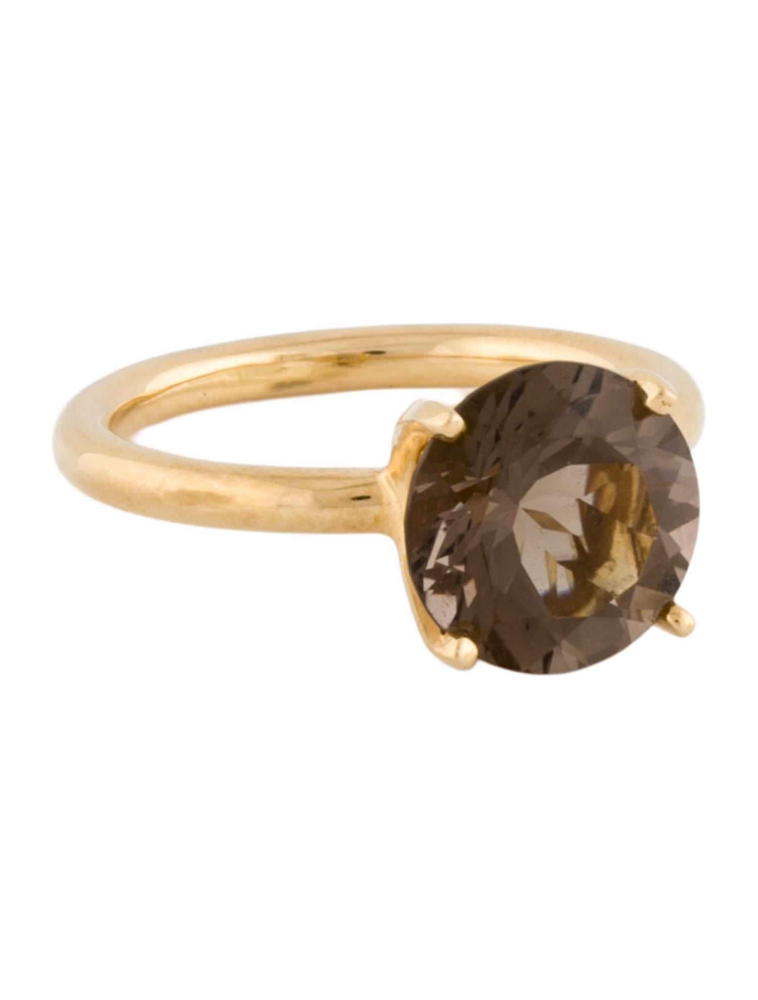 Jane Taylor 18K 3.4ct Smoky Quartz Cocktail Ring