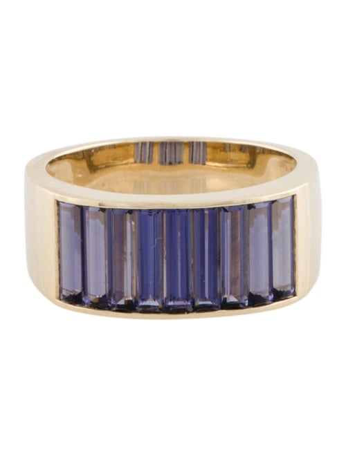 Jane Taylor 14K Iolite Stacker Band