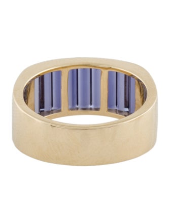Jane Taylor 14K Iolite Stacker Band
