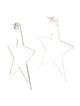 Jennifer Zeuner Sade Large Star Hoop Earrings