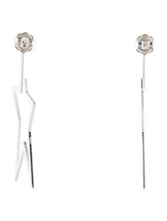 Jennifer Zeuner Sade Large Star Hoop Earrings