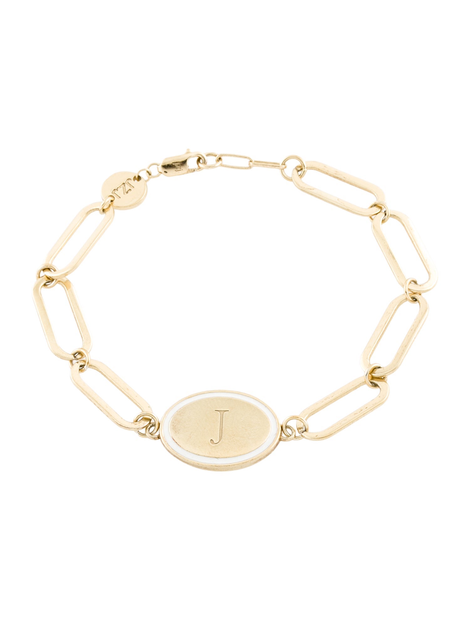 Jennifer Zeuner Initial 'J' Station Bracelet