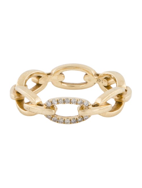 Jennifer Zeuner 14K Diamond Carmine Ring