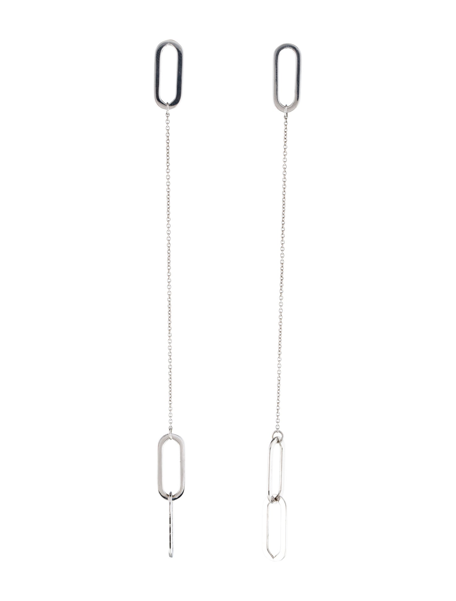 Jennifer Zeuner Chain Drop Earrings