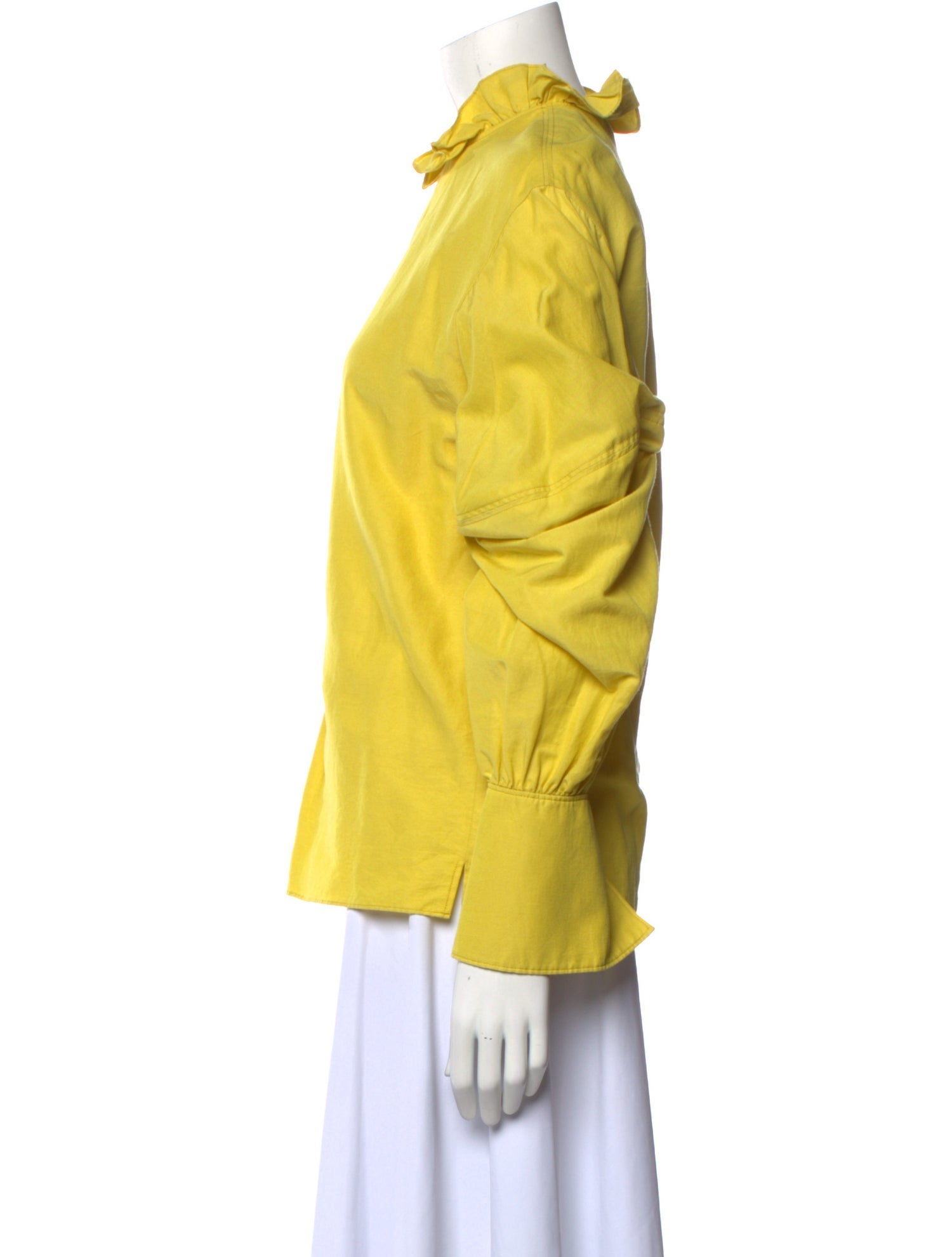 Judy Zhang Mock Neck Long Sleeve Sweatshirt