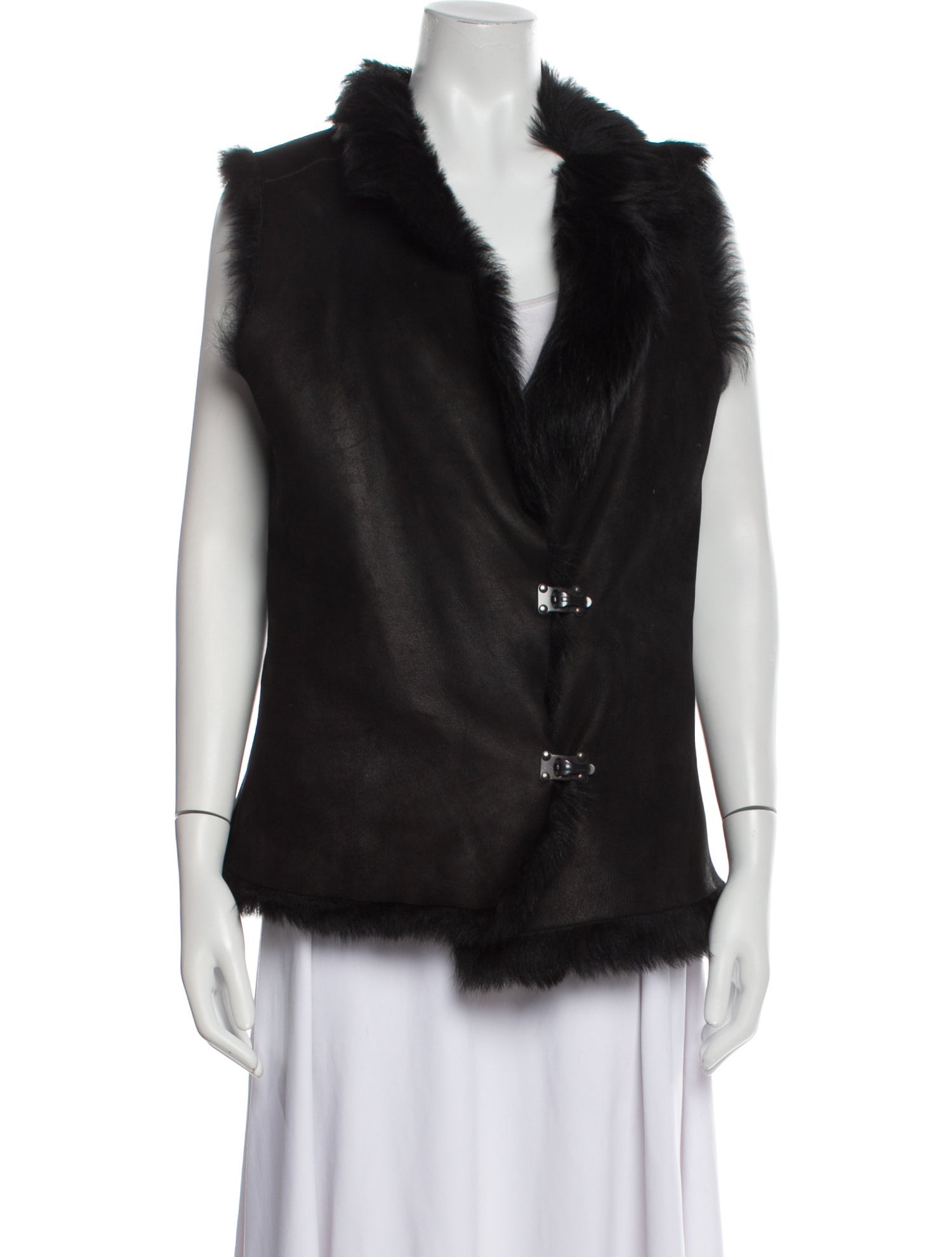 Karl Donoghue Shearling Vest