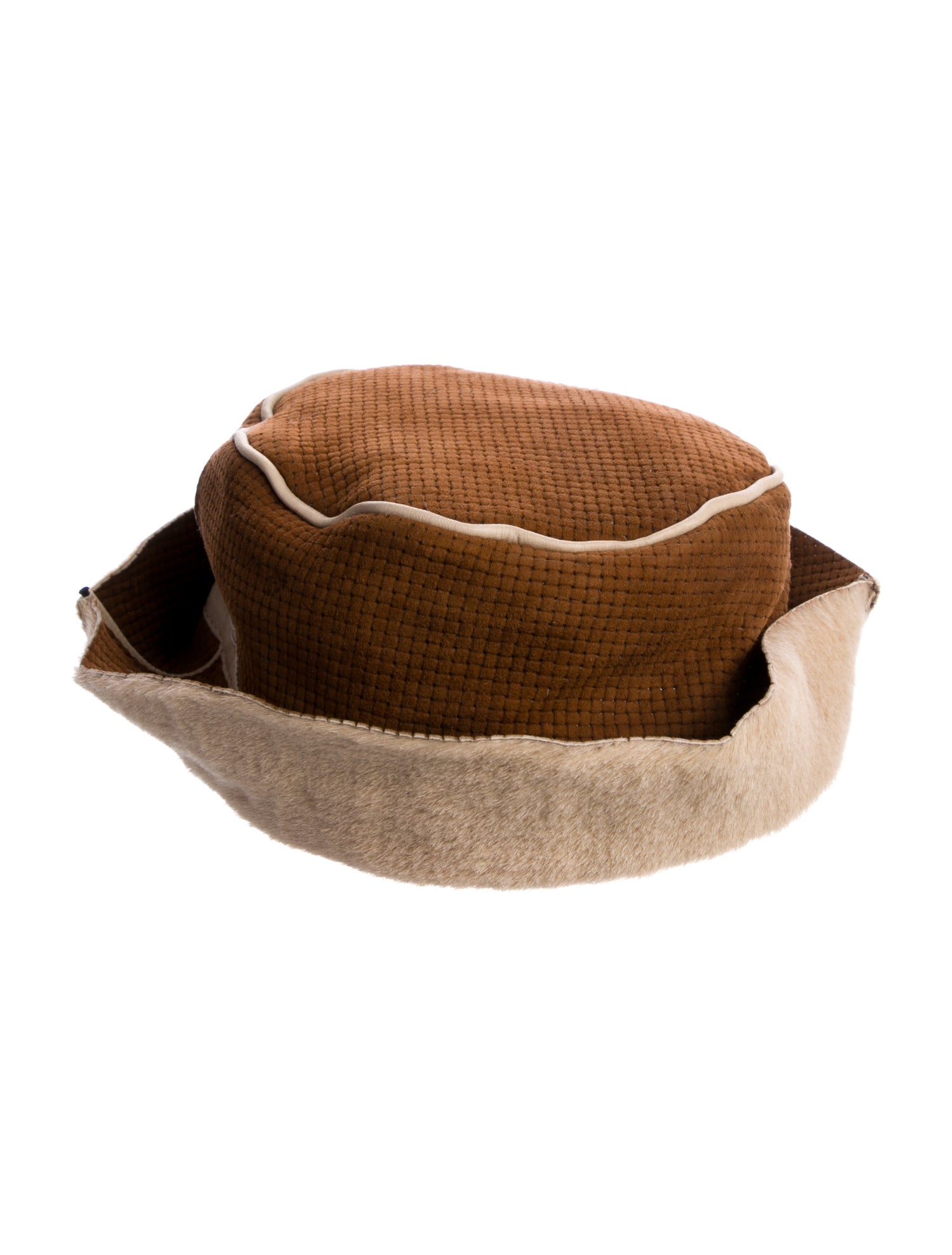Karl Donoghue Lambskin Bucket Hat