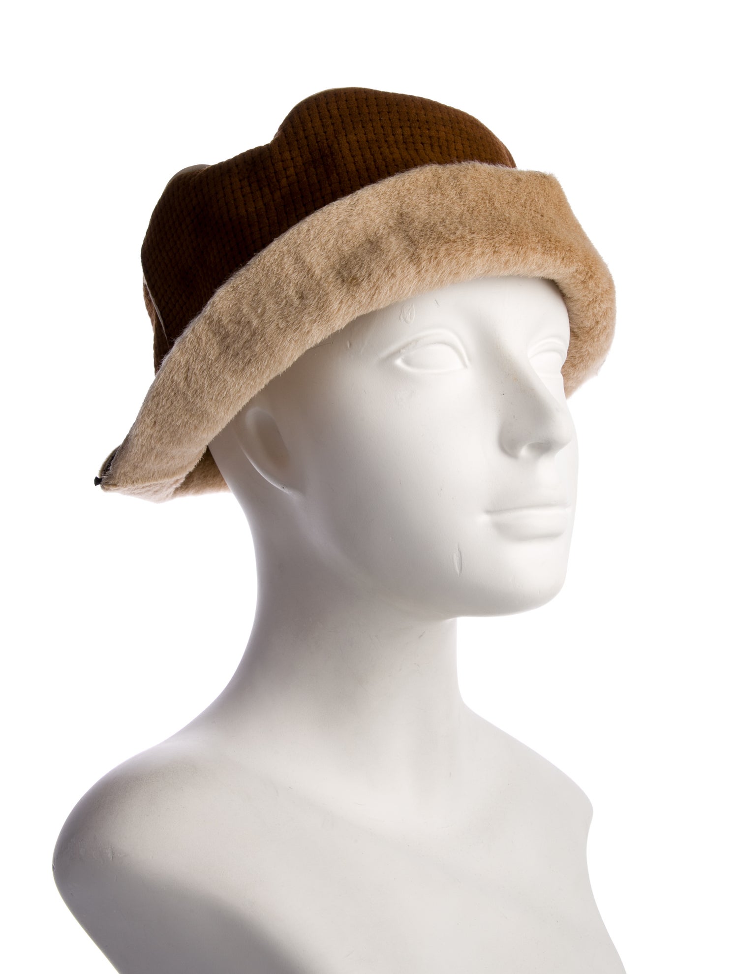 Karl Donoghue Lambskin Bucket Hat