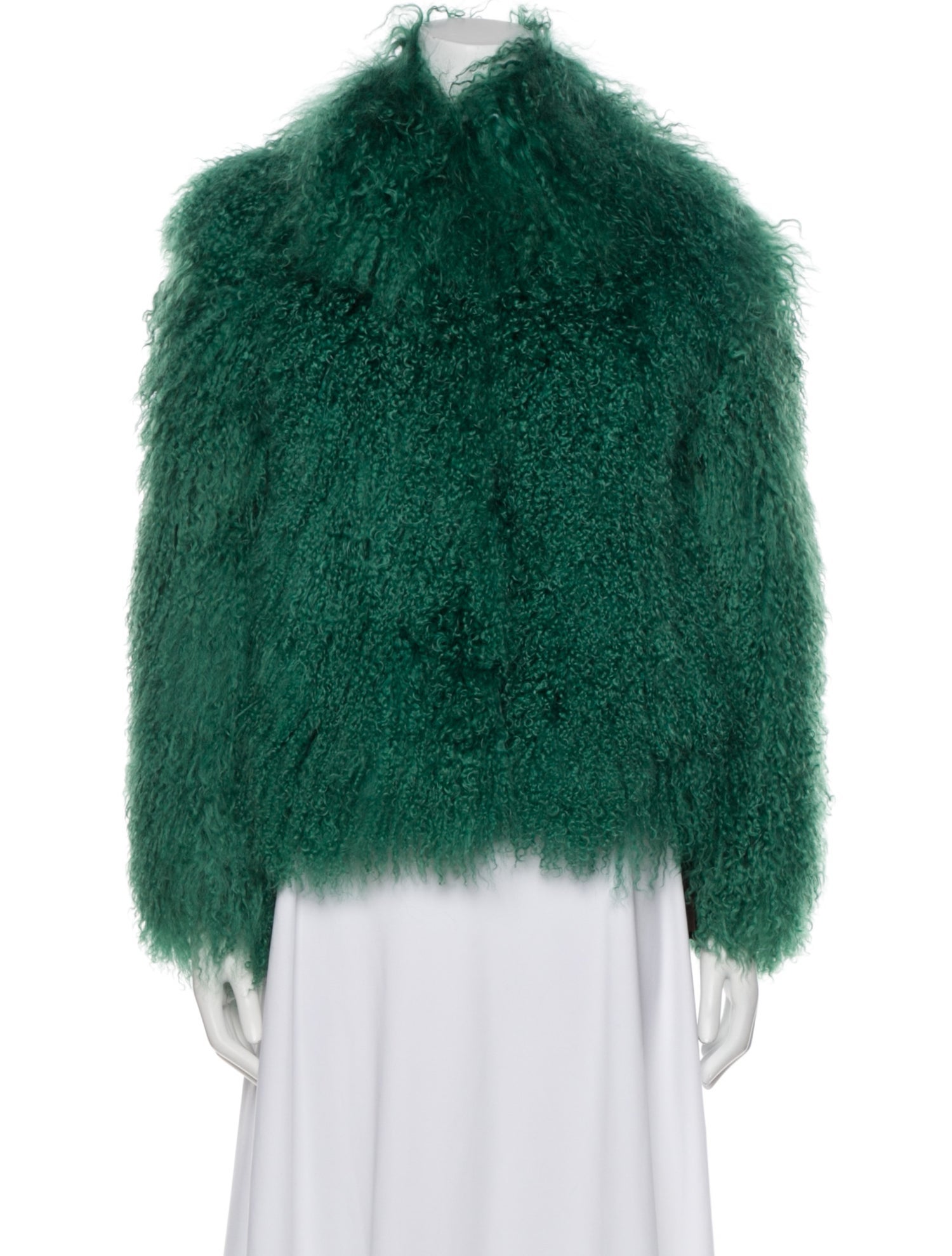 Karl Donoghue Lambskin Faux Fur Jacket