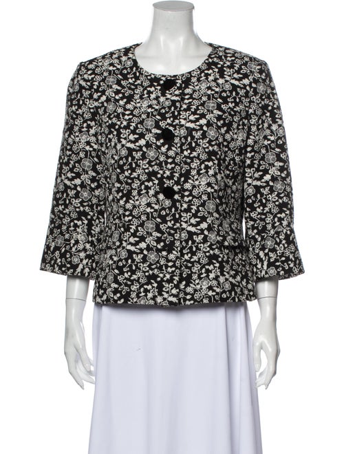 Karl Lagerfeld Printed Evening Jacket Black