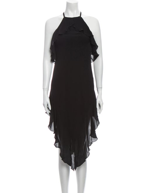 Vintage Karl Lagerfeld Black Skirt High Fashion Avant Garde