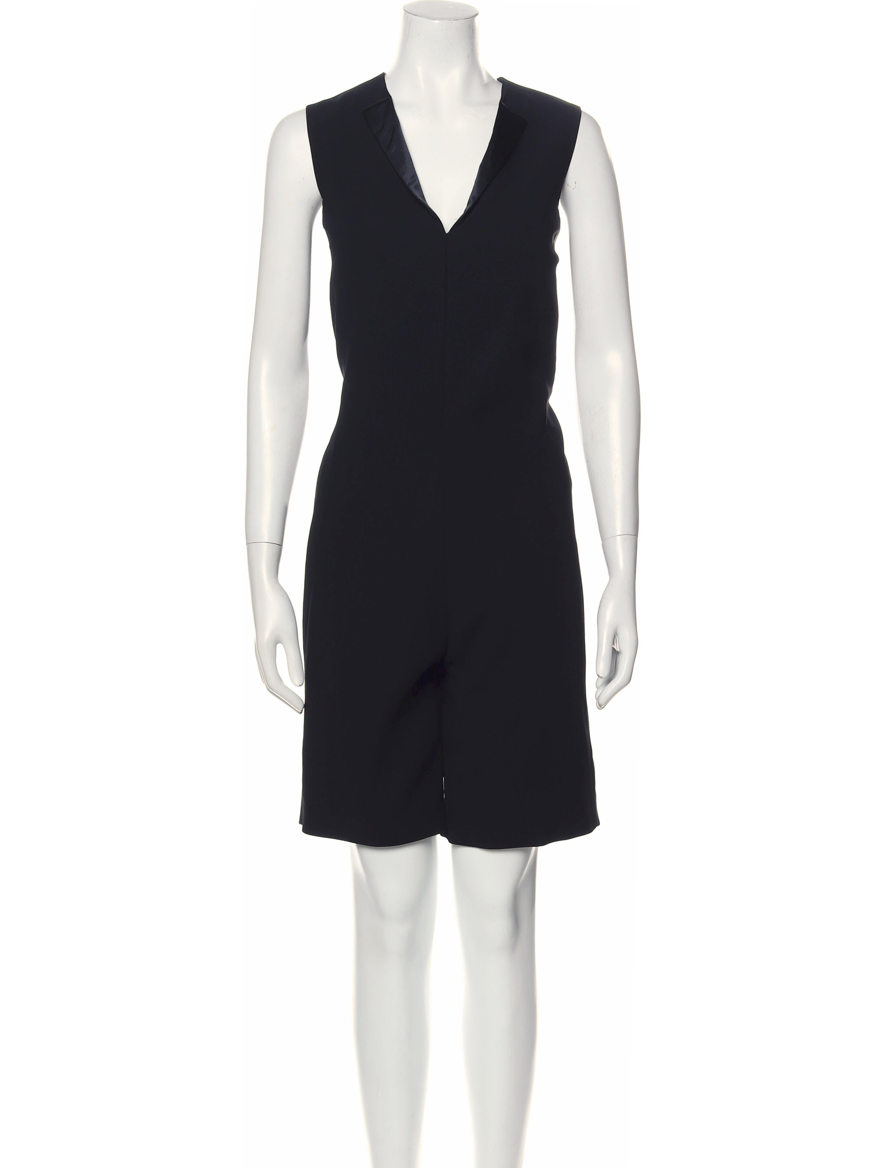 Karl Lagerfeld V-Neck Romper
