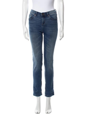 Karl Lagerfeld Jeans Mid-Rise Straight Leg XS