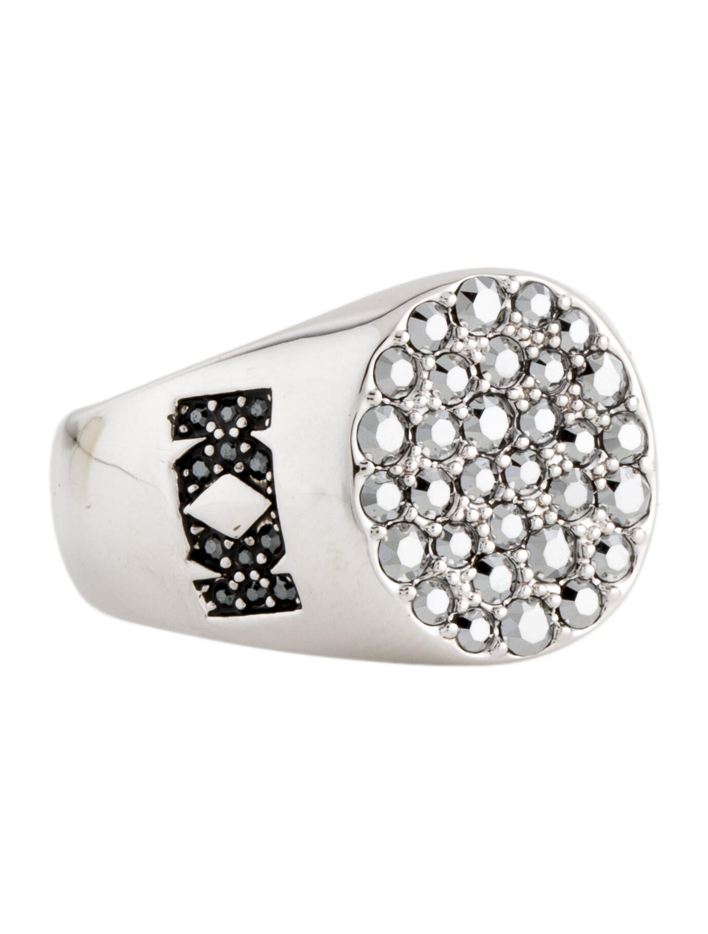 Karl Lagerfeld Double K Signet Ring