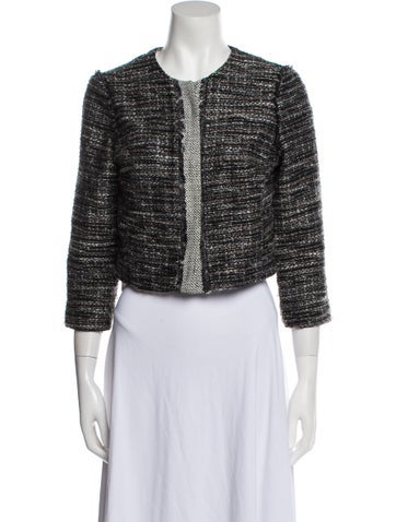 Karl Lagerfeld Jackets Tweed Pattern Jacket S