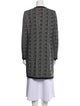 Karl Lagerfeld Tweed Pattern Coat
