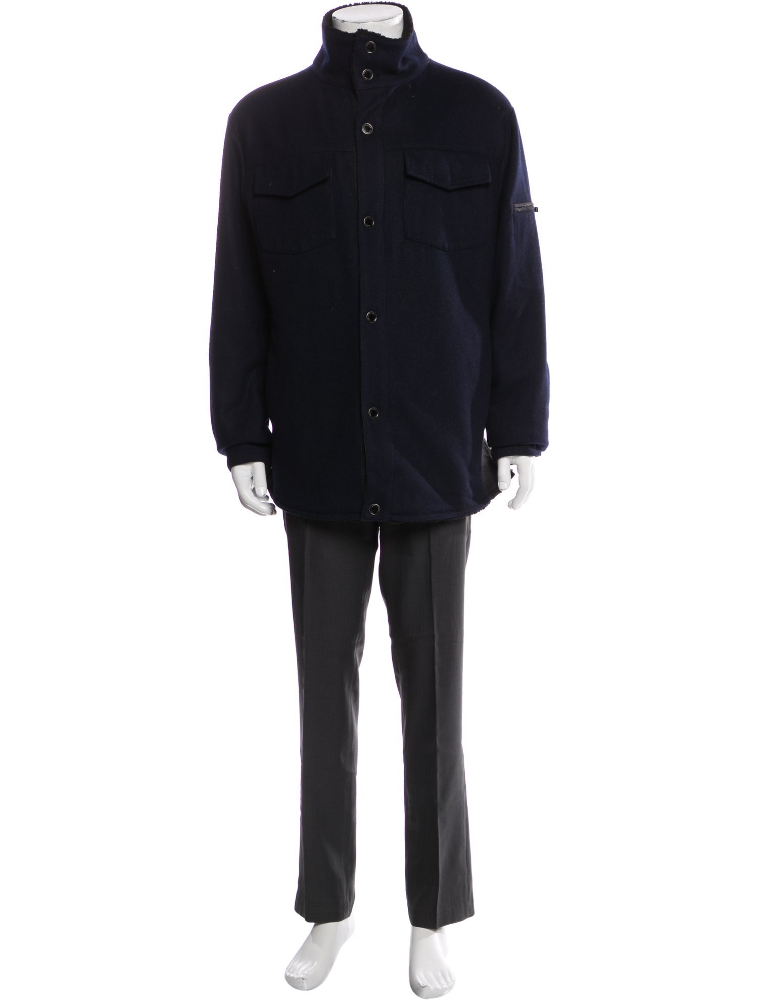 Karl Lagerfeld Wool Parka