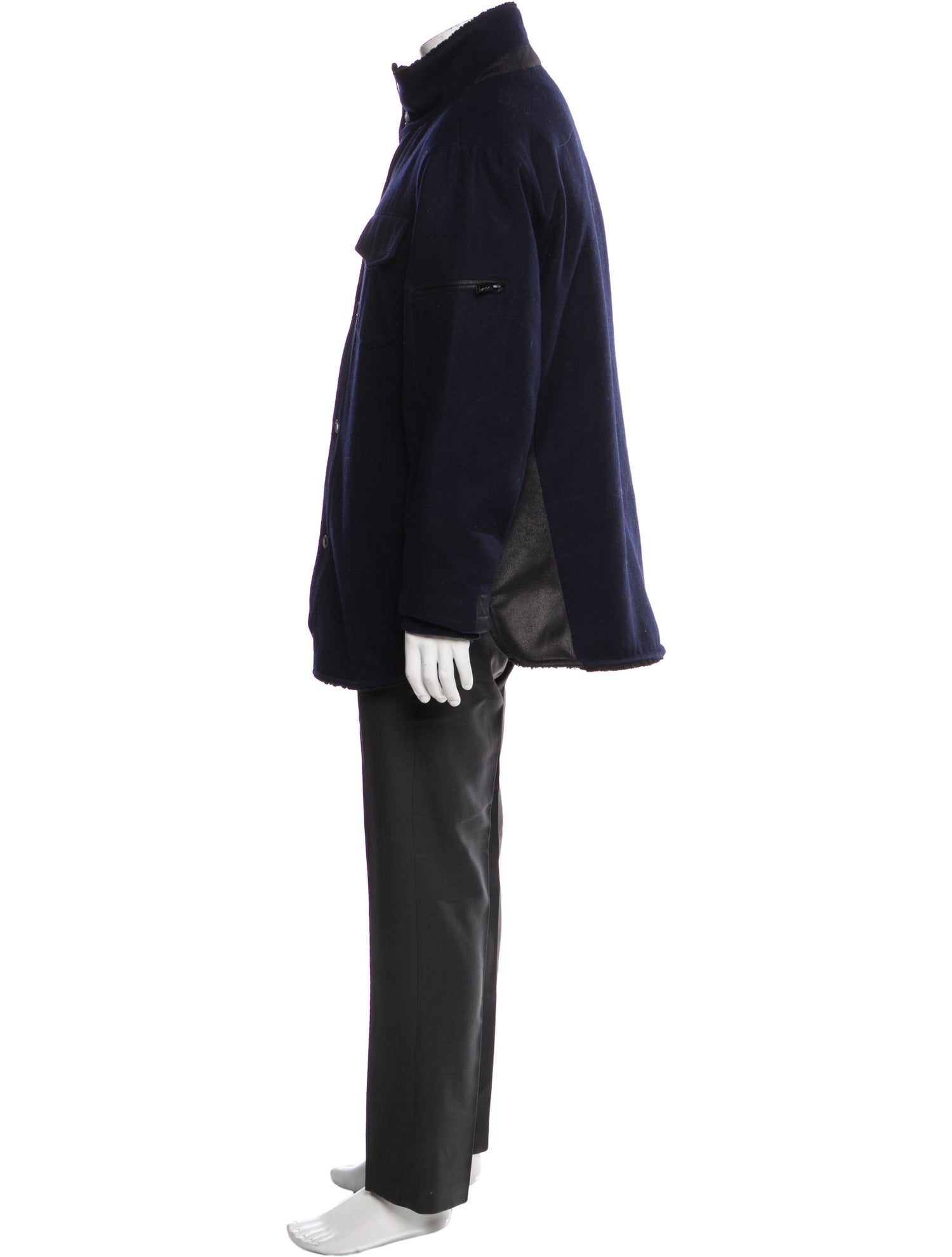 Karl Lagerfeld Wool Parka