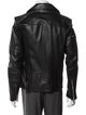 Karl Lagerfeld Leather Moto Jacket