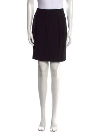 Karl Lagerfeld Wool Mini Skirt
