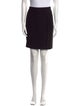 Karl Lagerfeld Wool Mini Skirt