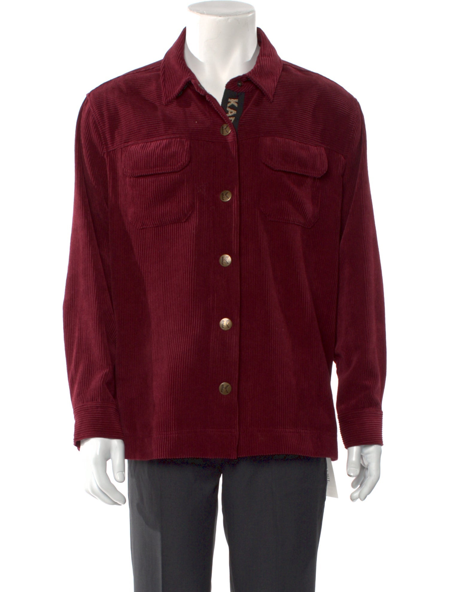 Karl Lagerfeld Long Sleeve Western Shirt