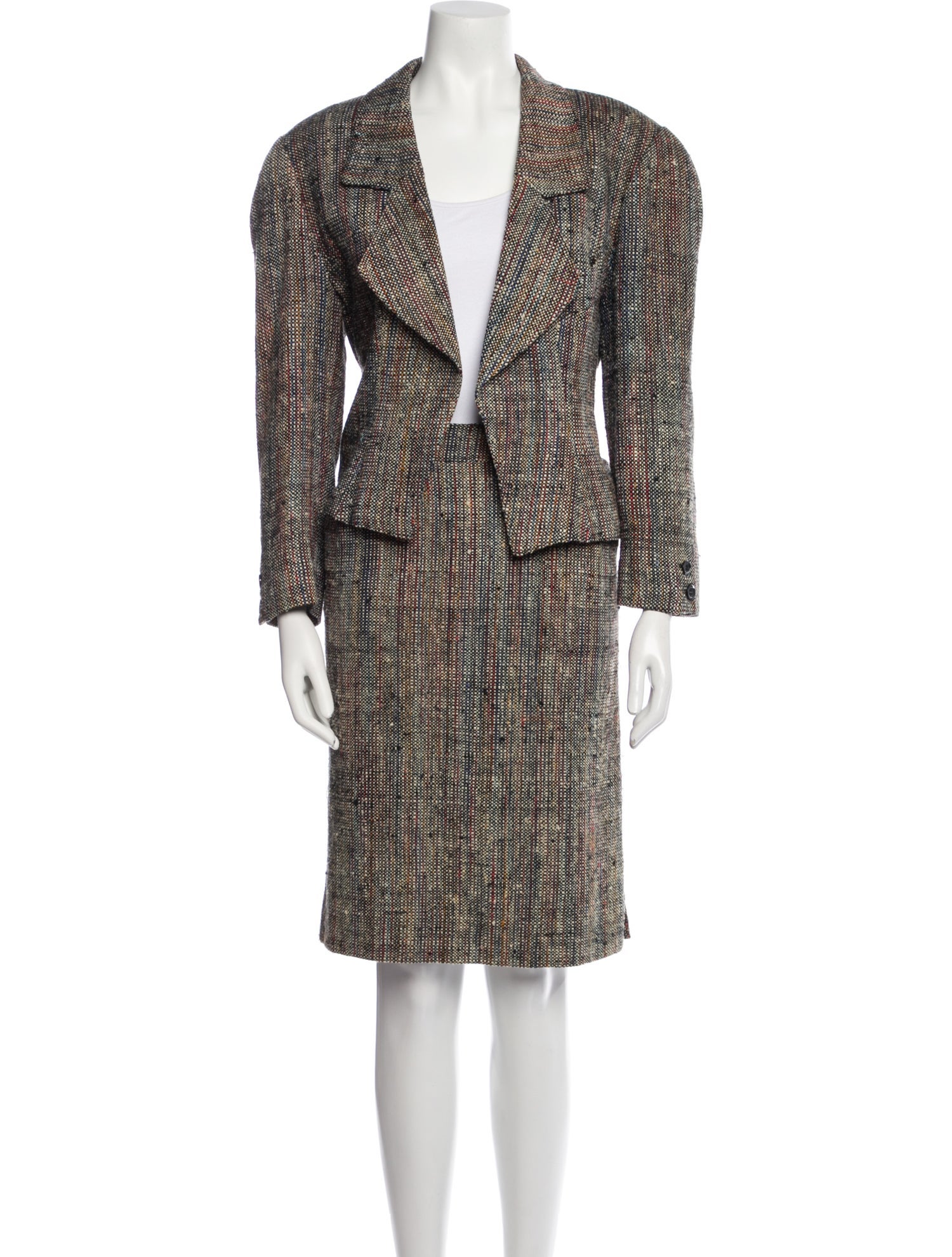 Karl Lagerfeld Vintage 1980's Skirt Suit