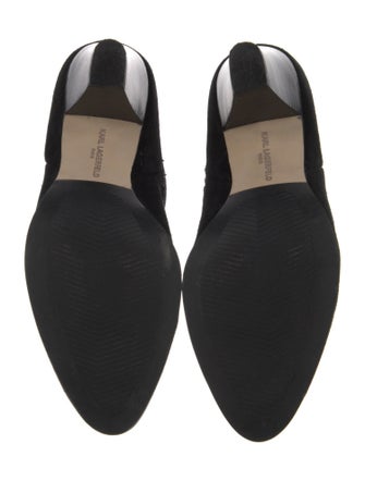 Karl Lagerfeld Suede Boots