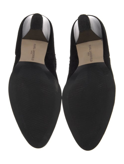 Karl Lagerfeld Suede Boots