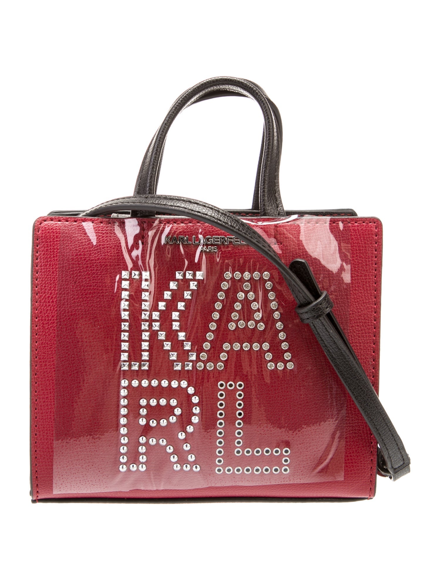 Karl Lagerfeld Leather Shoulder Bag w/ Tags