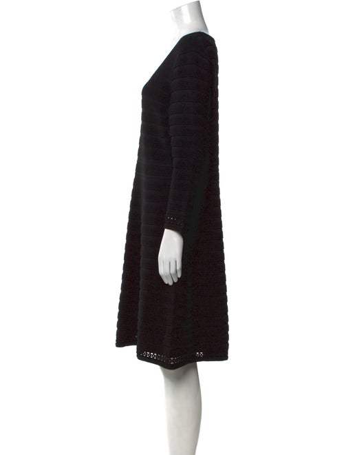 Karl Lagerfeld Scoop Neck Knee-Length Dress