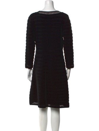 Karl Lagerfeld Scoop Neck Knee-Length Dress