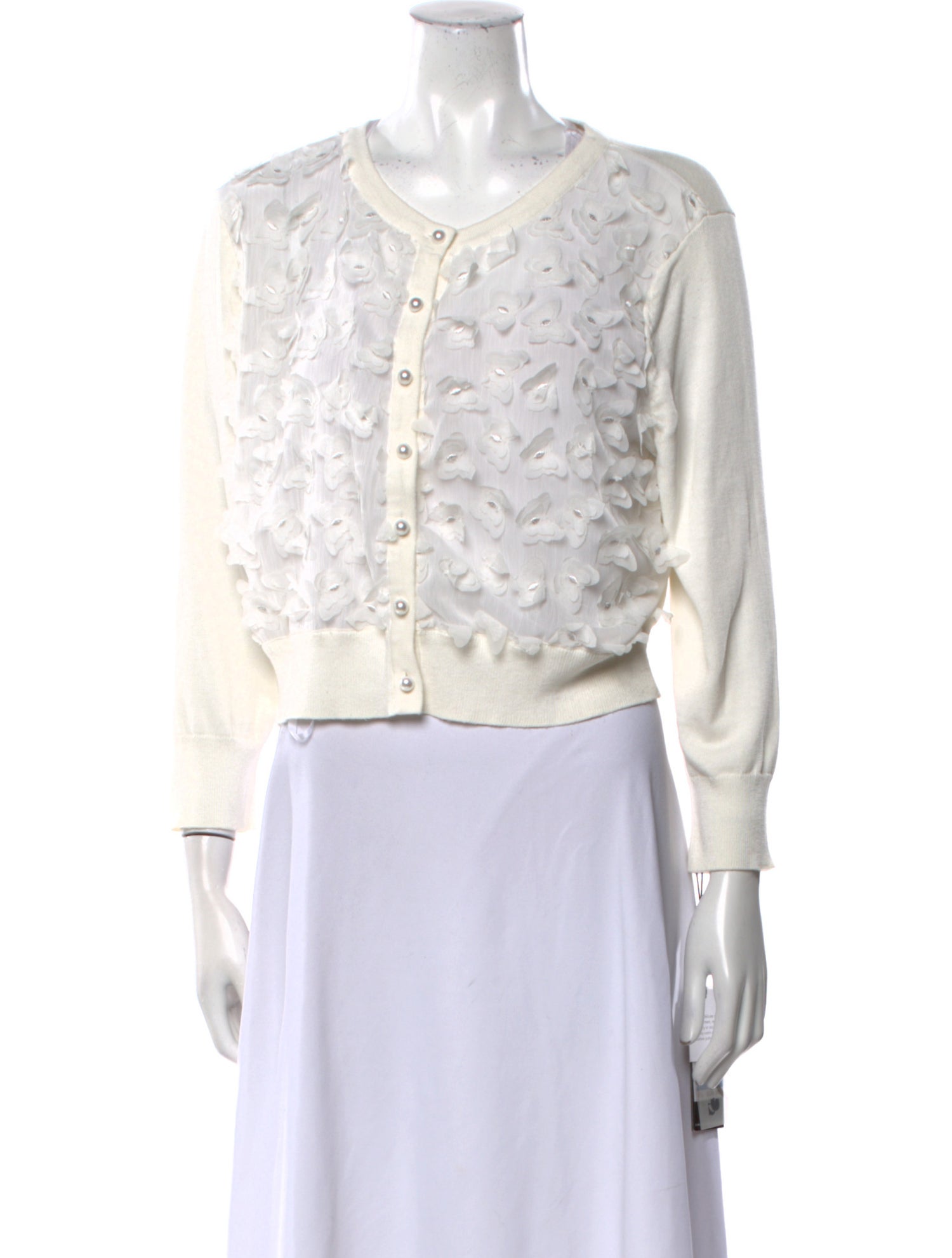 Karl Lagerfeld Scoop Neck Sweater w/ Tags