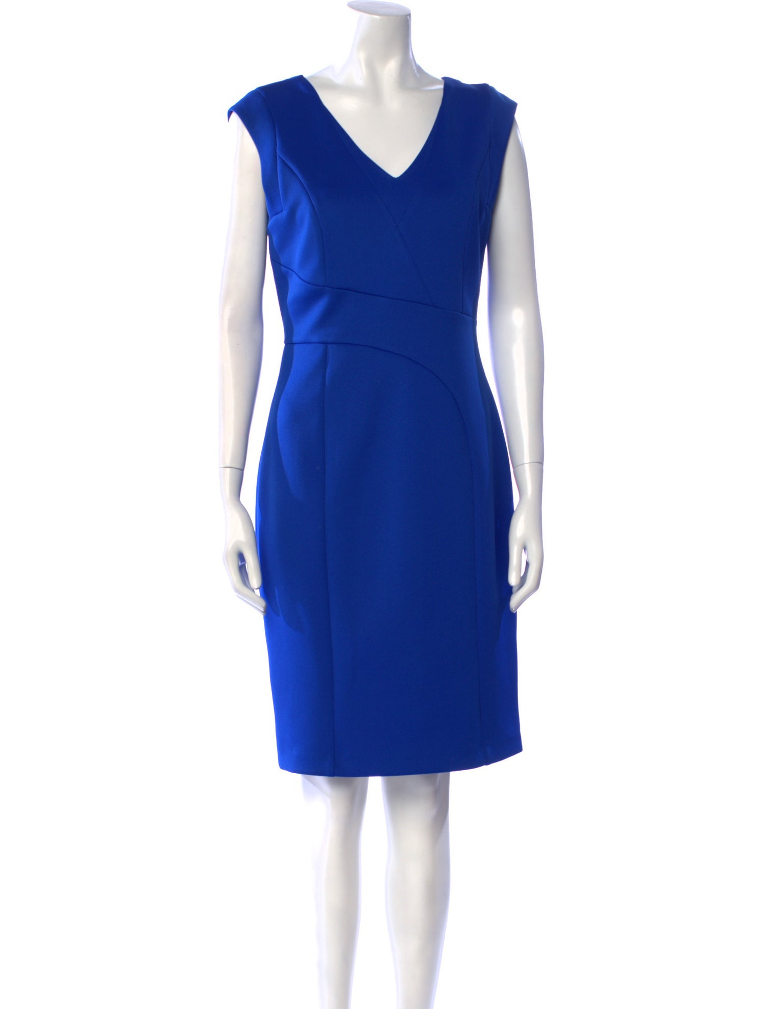 Karl Lagerfeld V-Neck Knee-Length Dress