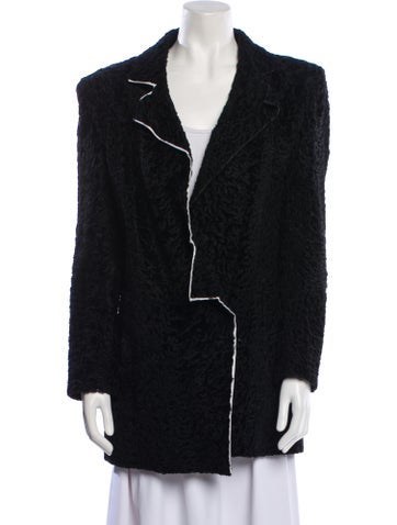 Karl Lagerfeld Coats Vintage 1980's Fur Coat M