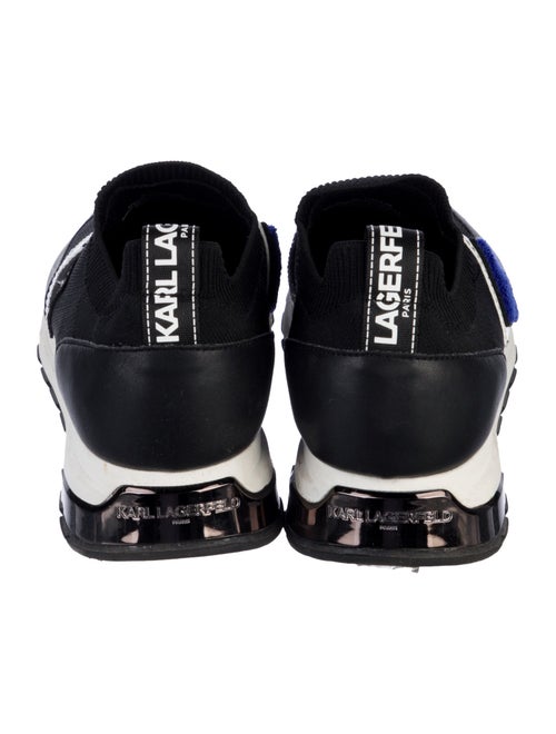 Karl Lagerfeld Leather Printed Sneakers