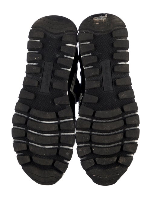 Karl Lagerfeld Leather Printed Sneakers