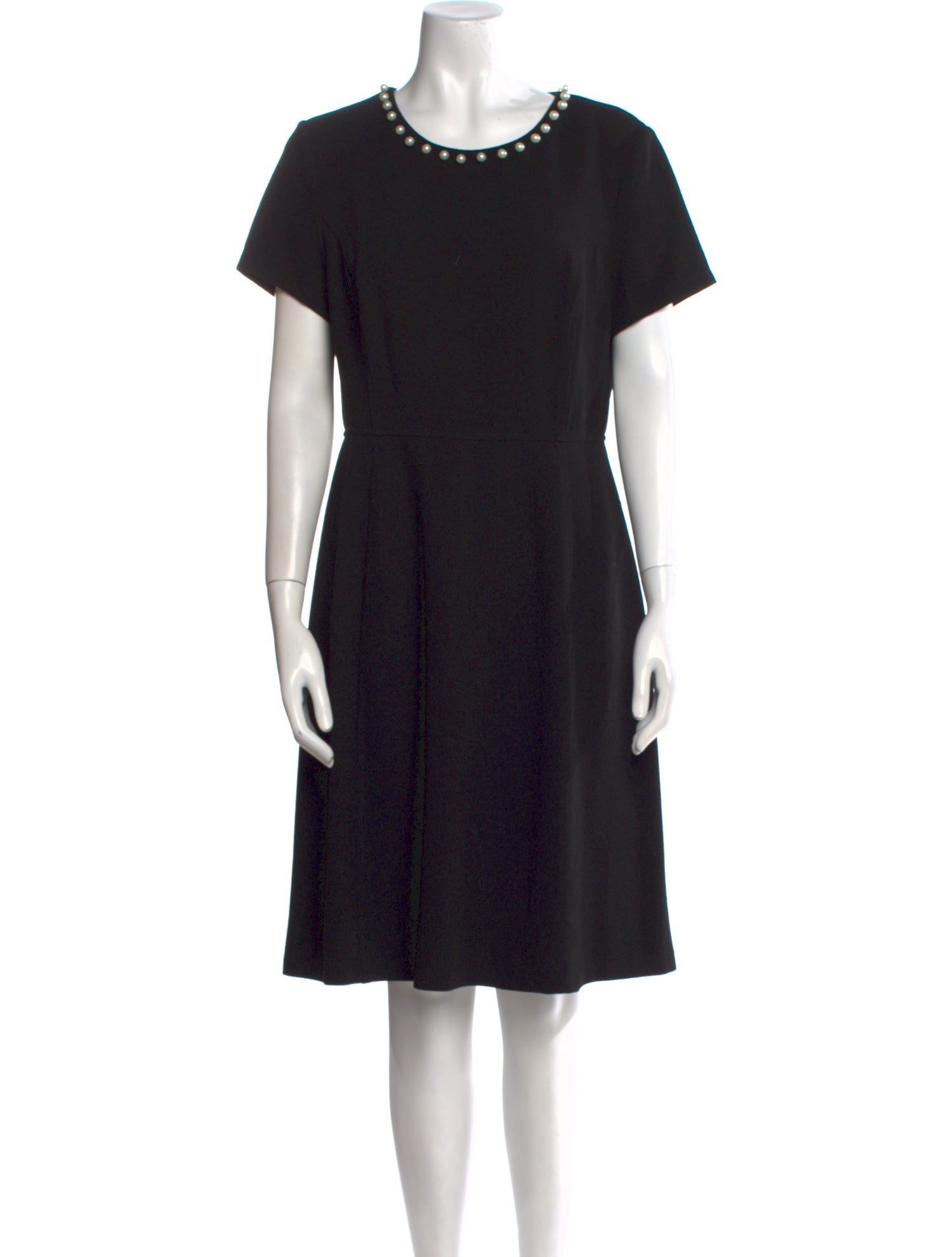 Karl Lagerfeld Scoop Neck Knee-Length Dress