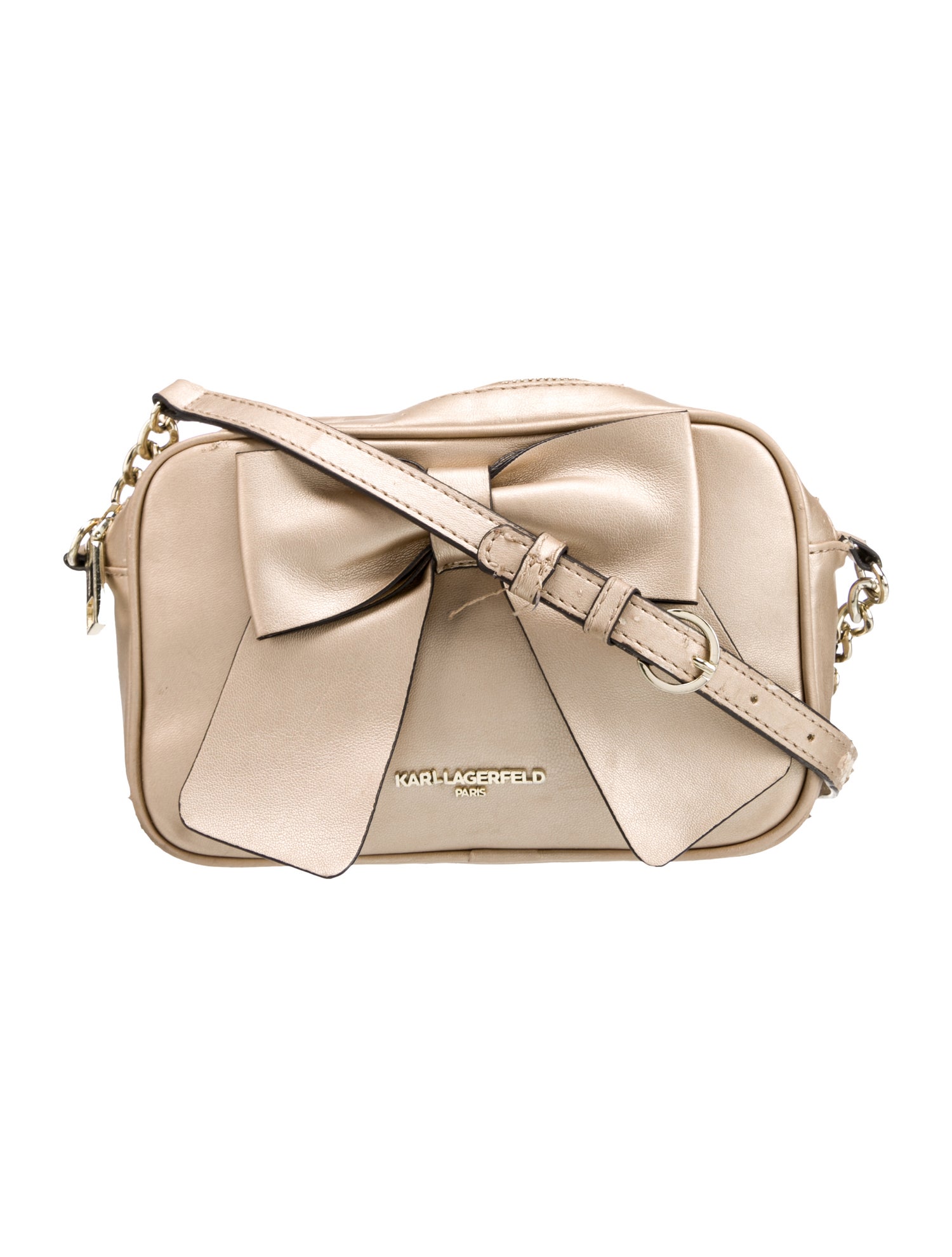 Karl Lagerfeld Leather Crossbody Bag