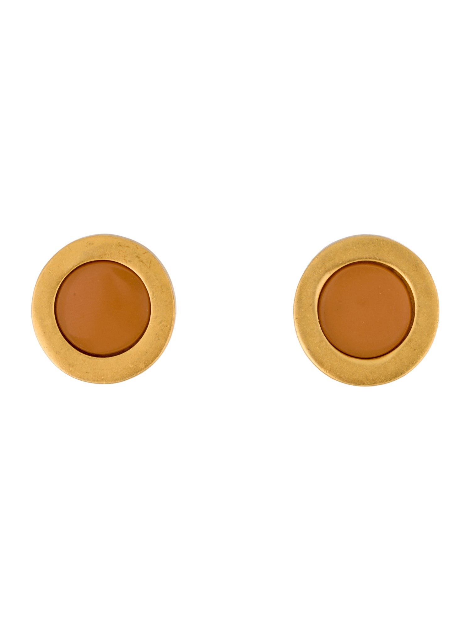 Karl Lagerfeld Resin Clip-On Earrings