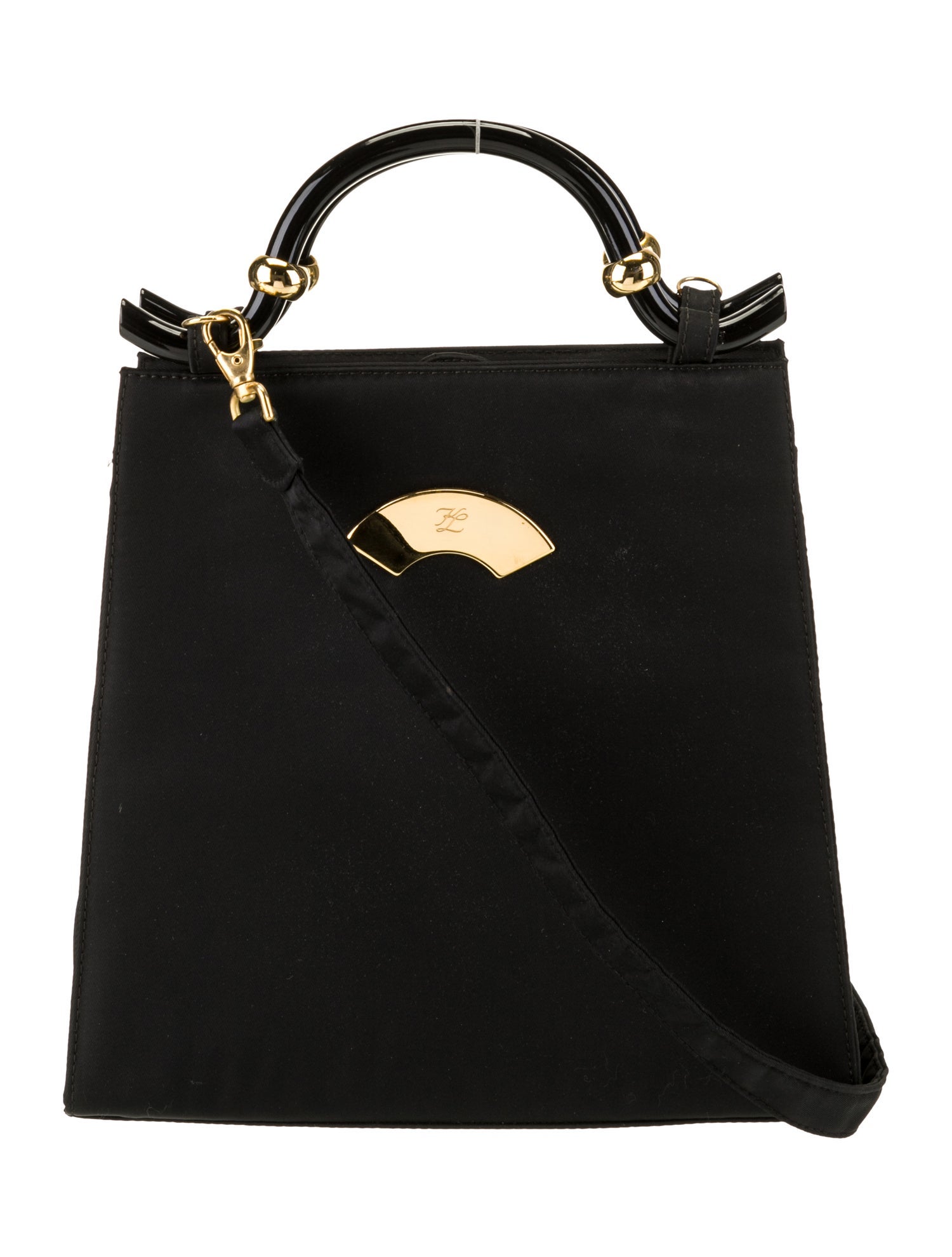 Karl Lagerfeld Nylon Top Handle Bag